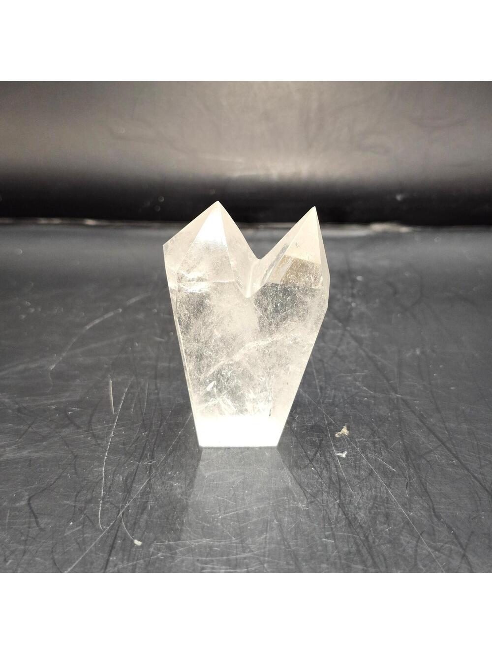 516. Double Clear Quartz Points